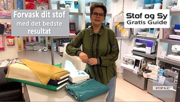 Sådan forvasker du stof - en Stof og Sy guide
